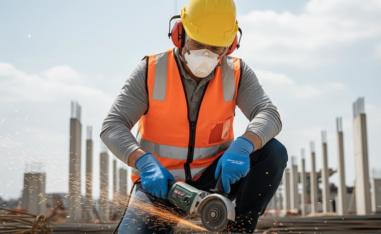 8 Equipamentos de Proteção Individual para segurança.